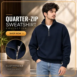 Quarter Zipper Sweatshirt